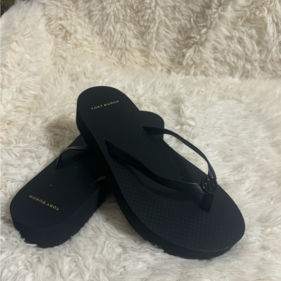 Tory Burch Shoes - Tory Burch Flatform Flip Flops